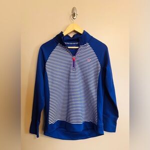 Vineyard Vines Blue and White Striped Sweatshirt